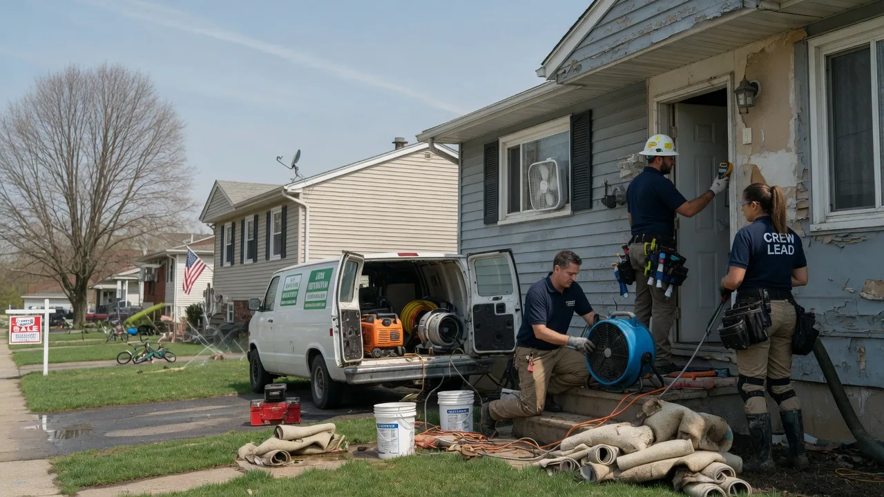 Flood Cleanup in Holmdel, NJ near me